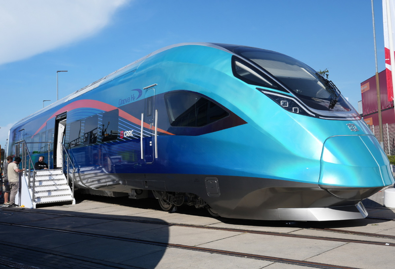 Hydrogen-powered train
